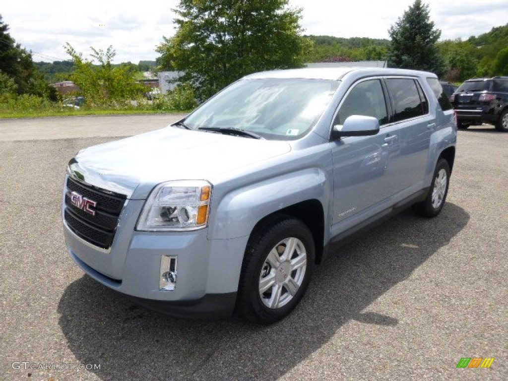 Silver Sky Metallic 2015 GMC Terrain SLE Exterior Photo #96418223