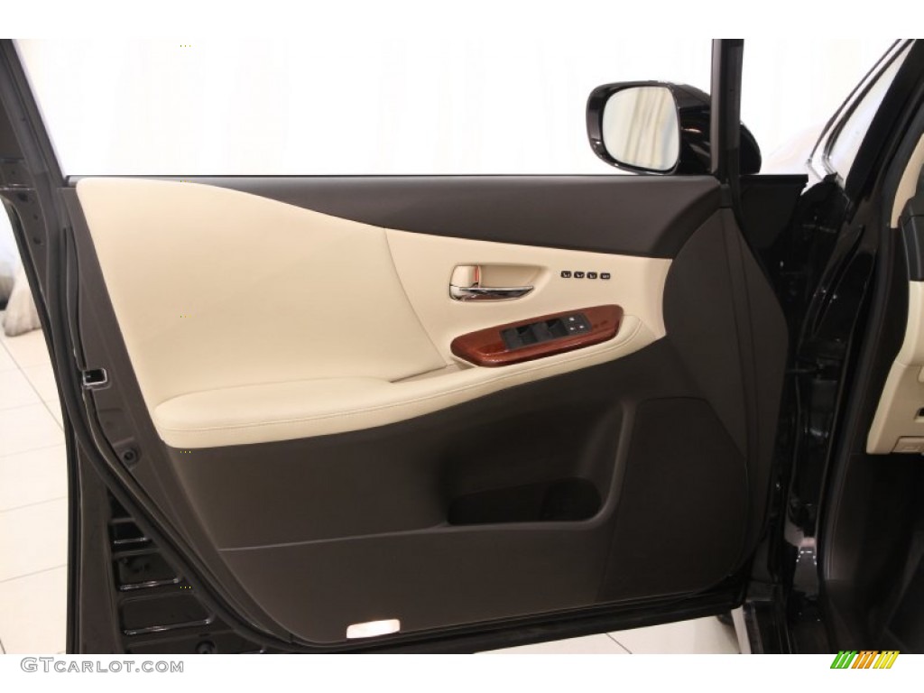 2010 HS 250h Hybrid Premium - Obsidian Black / Parchment photo #4