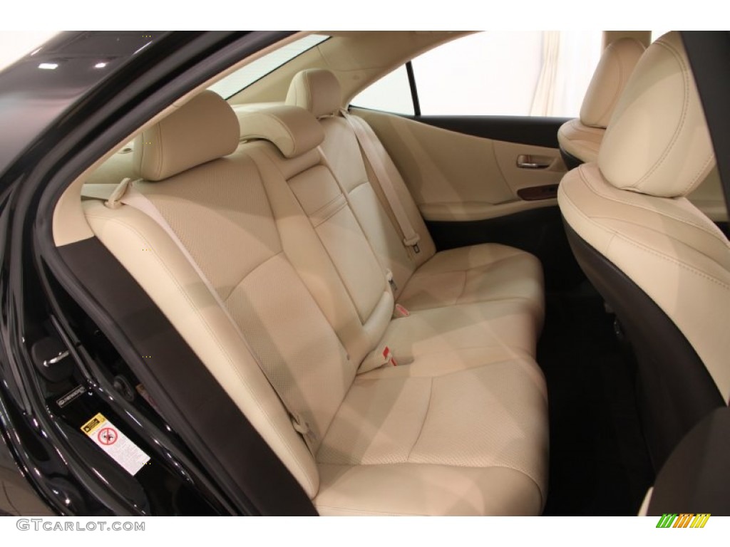2010 HS 250h Hybrid Premium - Obsidian Black / Parchment photo #22