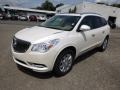 White Diamond Tricoat 2015 Buick Enclave Leather AWD