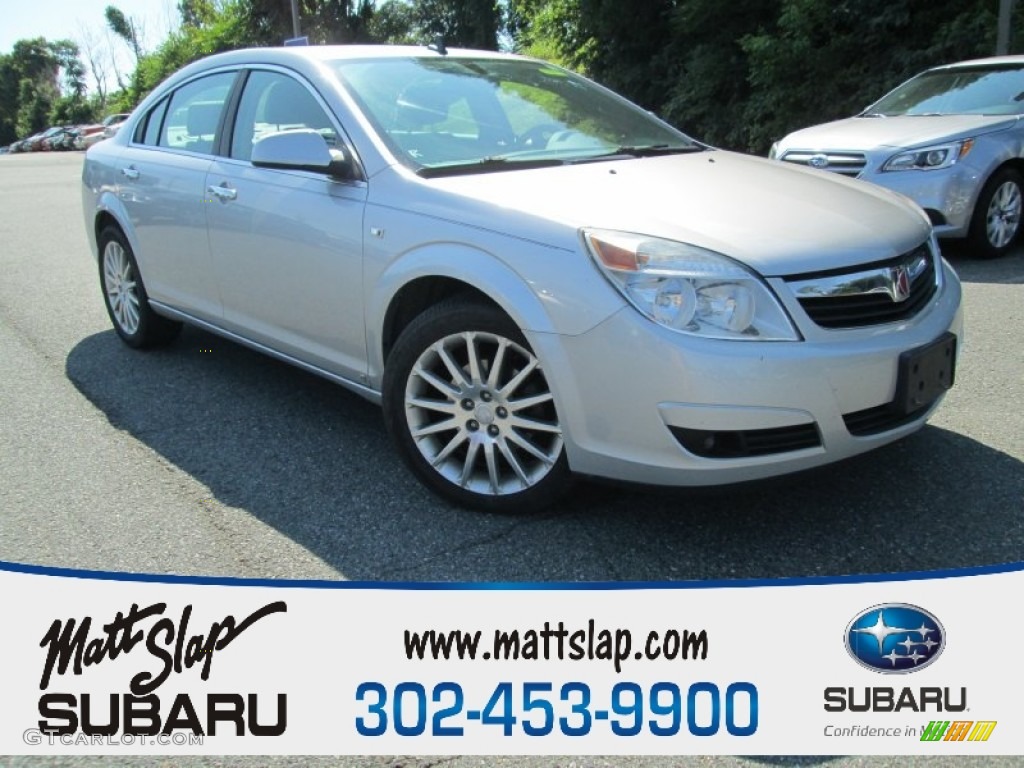 2009 Aura XR V6 - Quicksilver / Gray photo #1