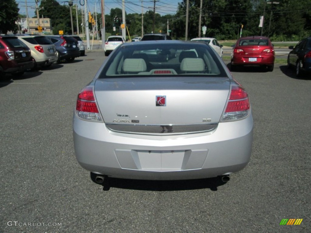 2009 Aura XR V6 - Quicksilver / Gray photo #7