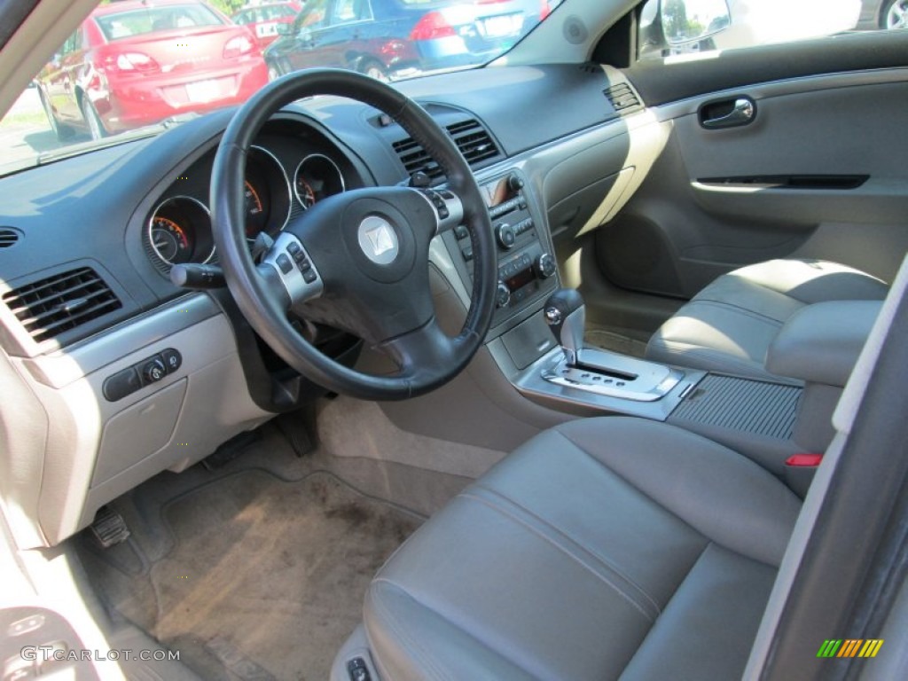 2009 Aura XR V6 - Quicksilver / Gray photo #10