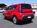 2015 Inferno Red Kia Soul +  photo #4