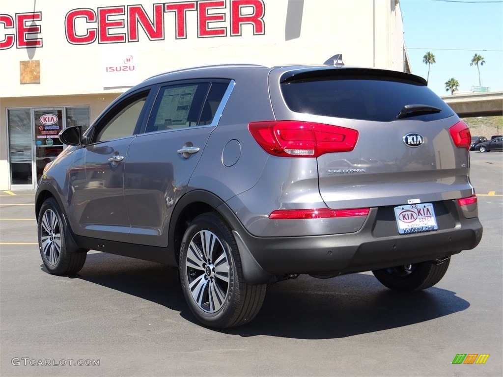 2015 Sportage EX - Mineral Silver / Black photo #4