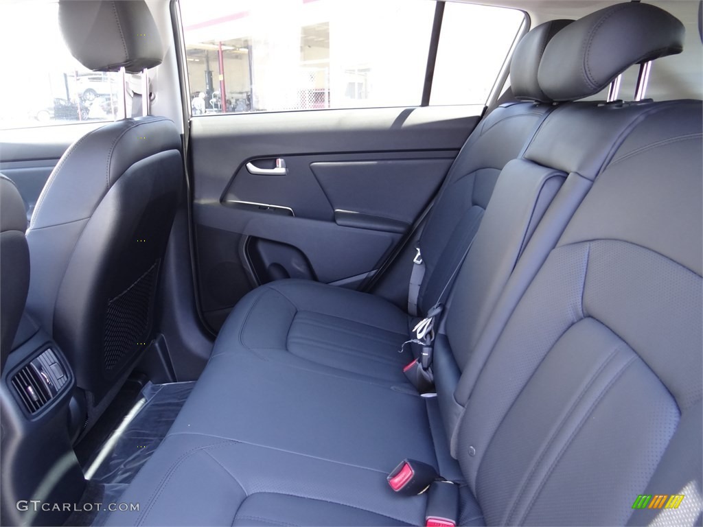2015 Sportage EX - Mineral Silver / Black photo #11