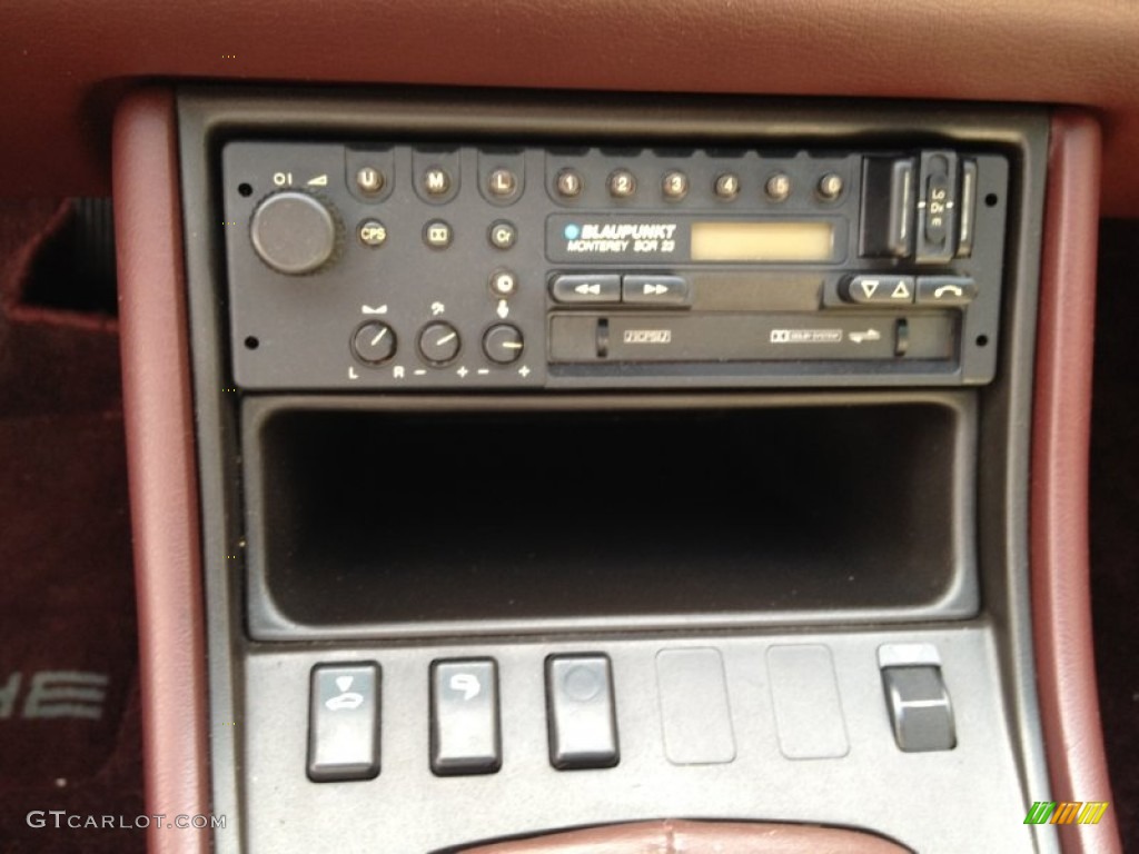 1986 Porsche 944 Turbo Audio System Photos