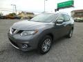 2014 Gun Metallic Nissan Rogue SL AWD  photo #3