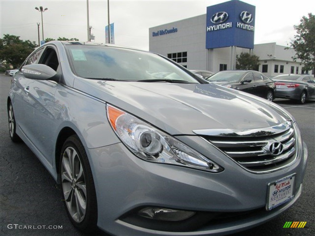 Iridescent Silver Blue Pearl Hyundai Sonata