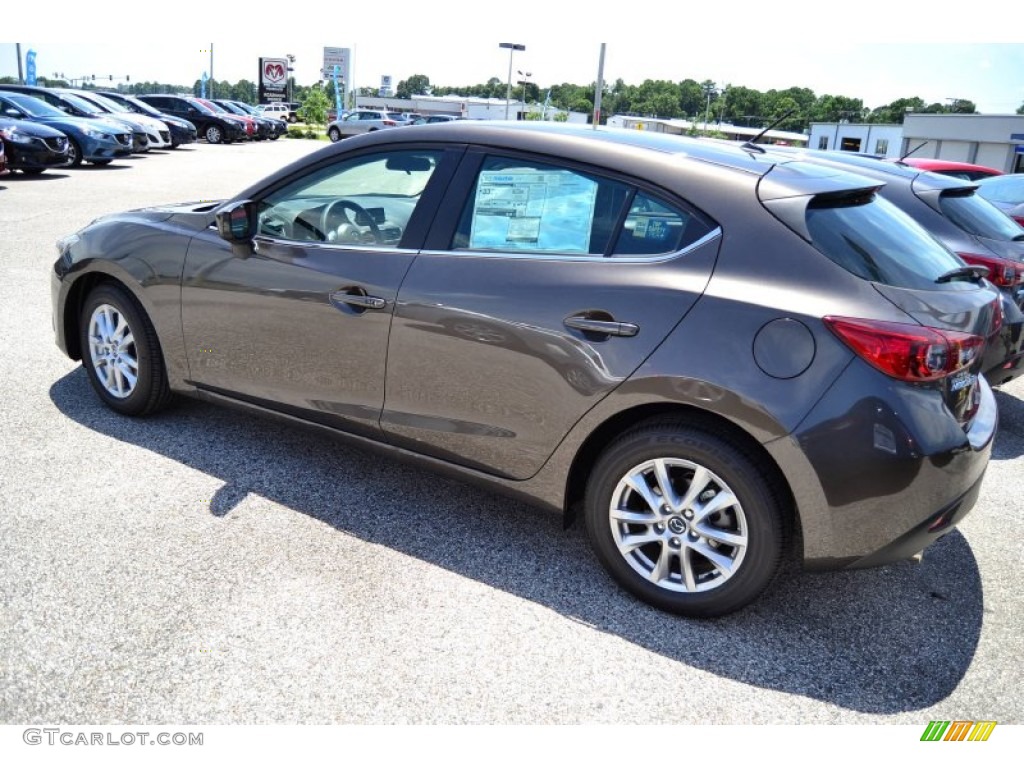 Titanium Flash Mica 2014 Mazda MAZDA3 i Touring 5 Door Exterior Photo #96426358