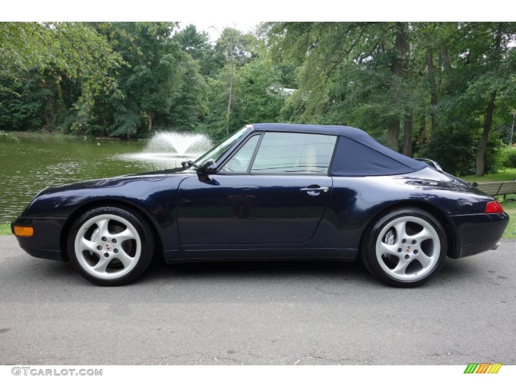 Midnight Blue Metallic 1996 Porsche 911 Carrera 4 Exterior Photo #96426413