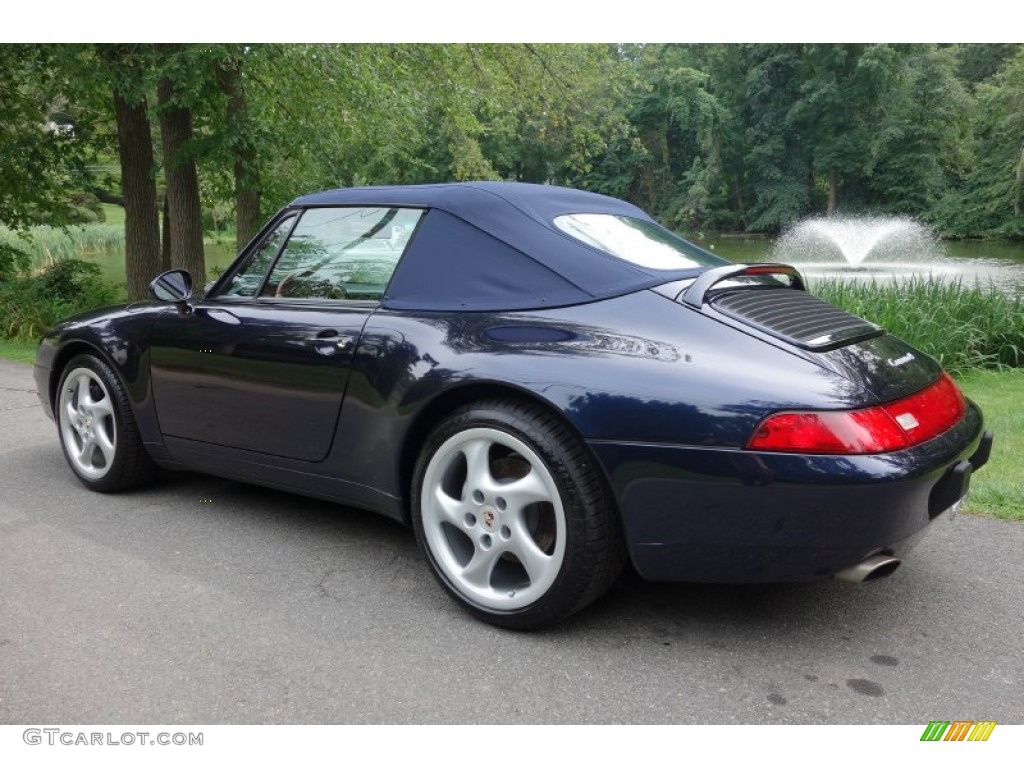 Midnight Blue Metallic 1996 Porsche 911 Carrera 4 Exterior Photo #96426442