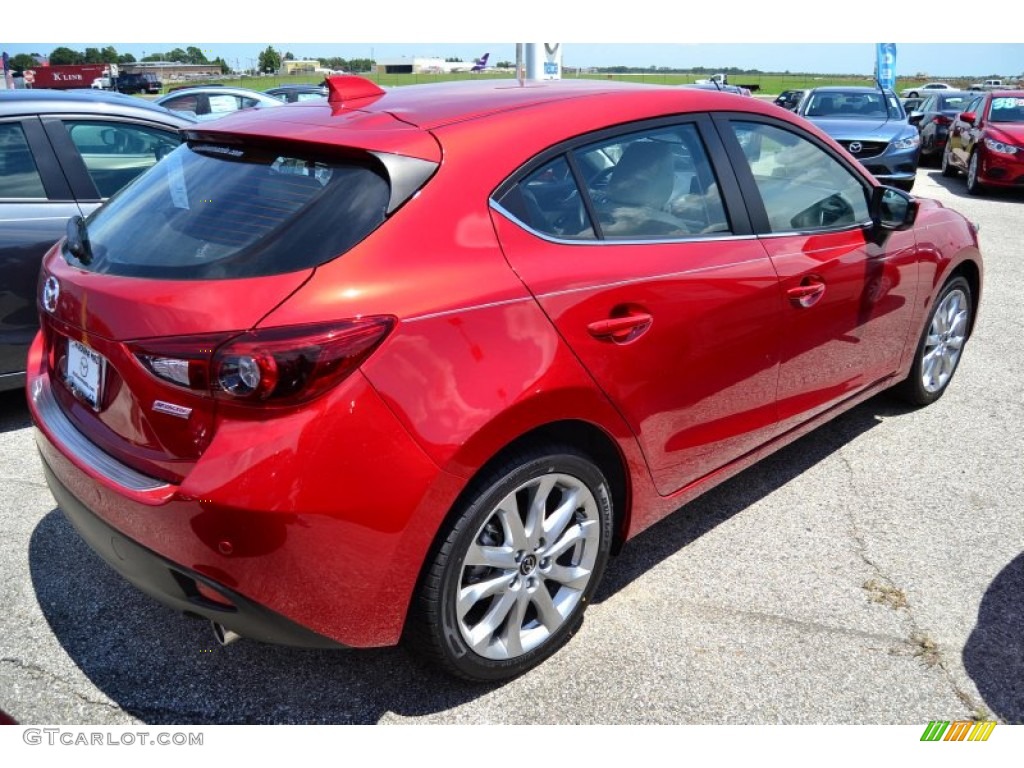 Soul Red Metallic 2014 Mazda MAZDA3 s Grand Touring 5 Door Exterior Photo #96426703