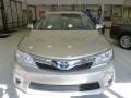 2013 Champagne Mica Toyota Camry Hybrid XLE  photo #18