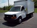 2003 Summit White Chevrolet Express 3500 Cutaway Moving Truck  photo #2