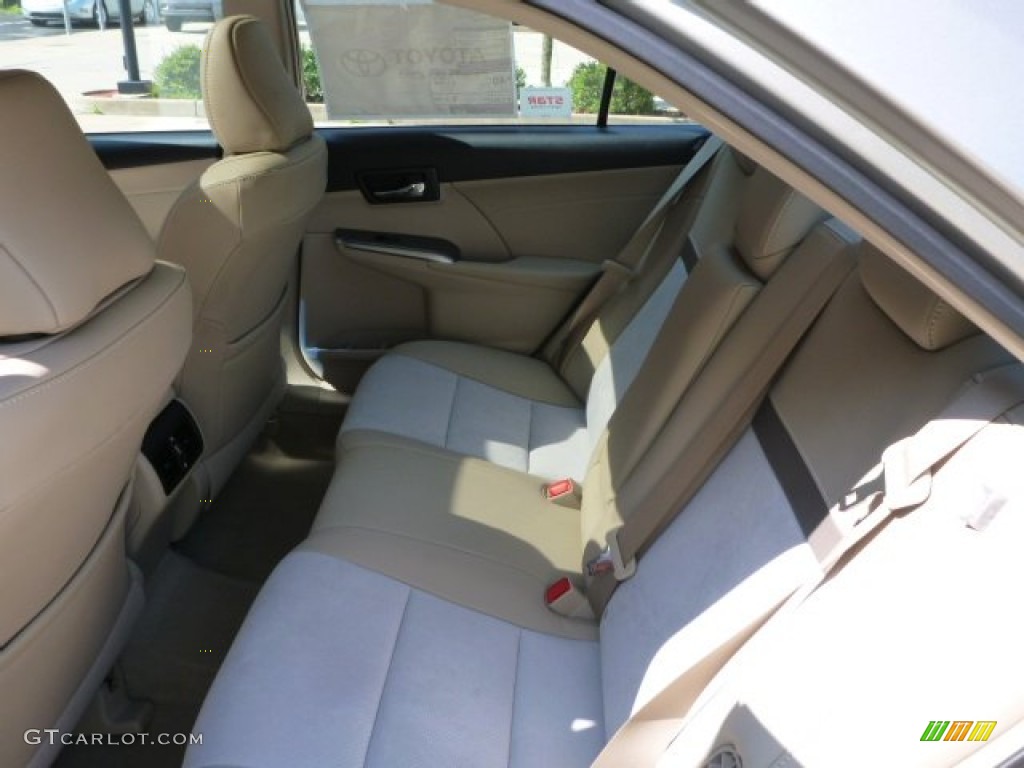 2013 Camry Hybrid XLE - Champagne Mica / Ivory photo #5