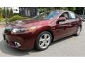 Basque Red Pearl - TSX Sedan Photo No. 8