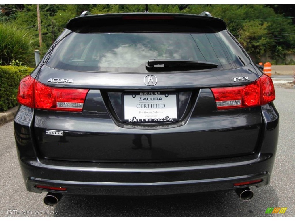 2014 TSX Sport Wagon - Graphite Luster Metallic / Ebony photo #5