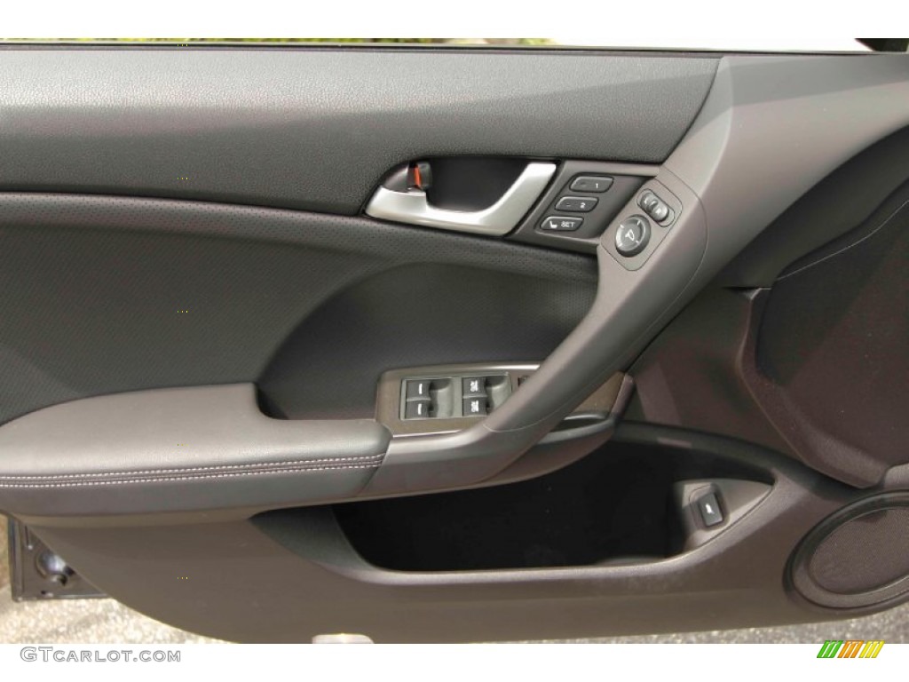 2014 Acura TSX Sport Wagon Ebony Door Panel Photo #96429058