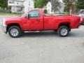 Victory Red - Silverado 2500HD WT Regular Cab 4x4 Photo No. 1