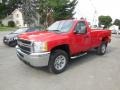 Victory Red - Silverado 2500HD WT Regular Cab 4x4 Photo No. 2
