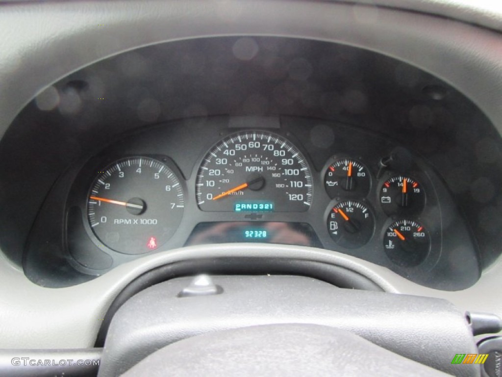 2002 TrailBlazer LS 4x4 - Victory Red / Dark Pewter photo #37