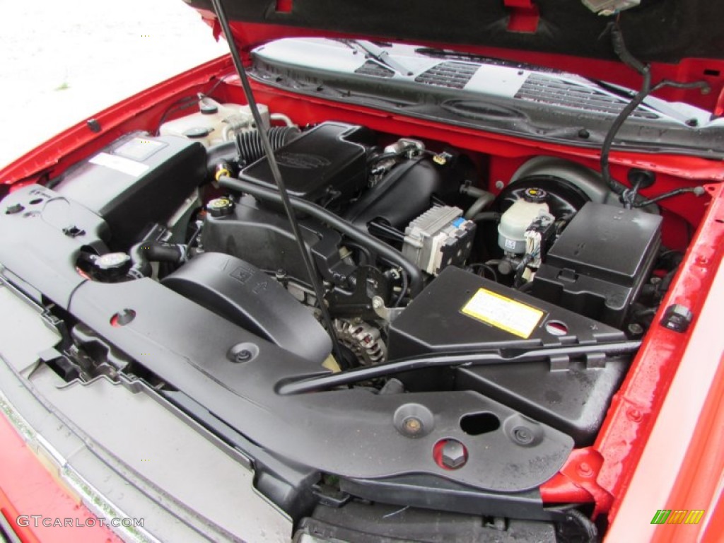 2002 TrailBlazer LS 4x4 - Victory Red / Dark Pewter photo #41