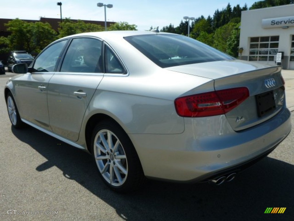 2015 A4 2.0T Premium Plus quattro - Cuvee Silver Metallic / Black photo #2