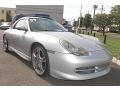 1999 Arctic Silver Metallic Porsche 911 Carrera Cabriolet  photo #7