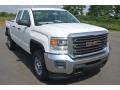 2015 Summit White GMC Sierra 2500HD Double Cab 4x4  photo #1