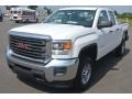 2015 Summit White GMC Sierra 2500HD Double Cab 4x4  photo #2