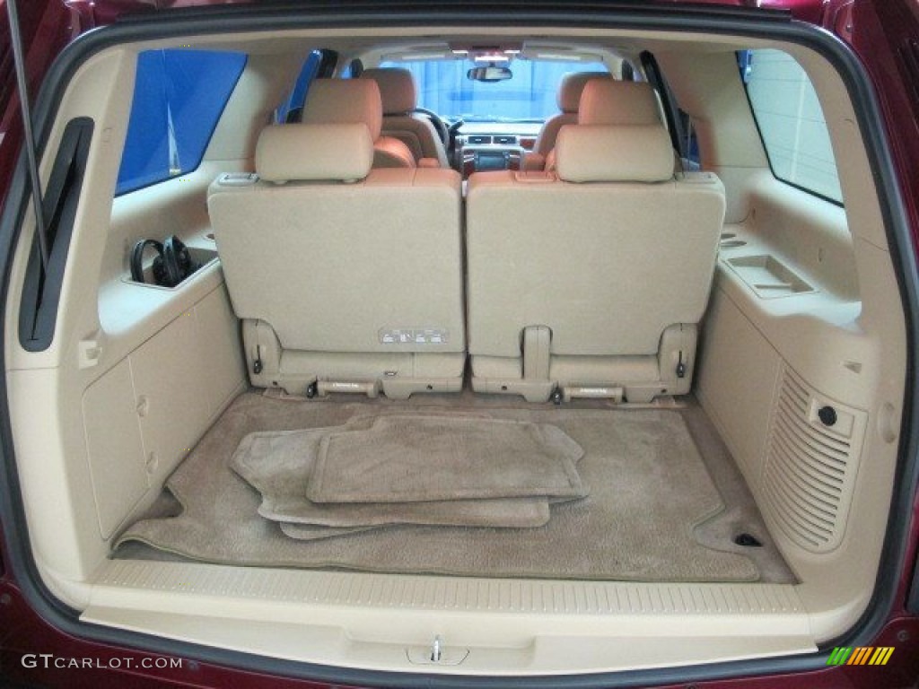 2011 Suburban LTZ 4x4 - Red Jewel Tintcoat / Light Cashmere/Dark Cashmere photo #9