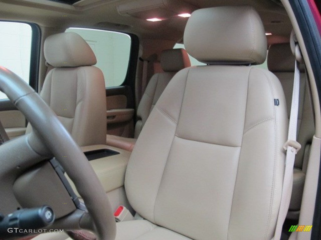 2011 Suburban LTZ 4x4 - Red Jewel Tintcoat / Light Cashmere/Dark Cashmere photo #16