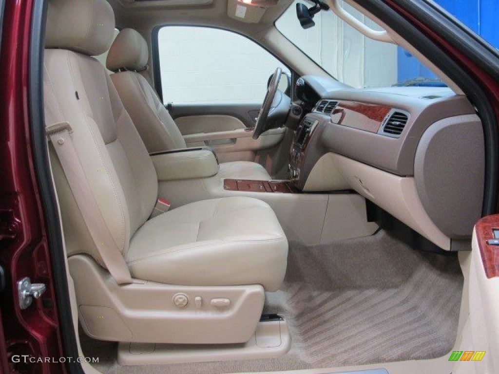 2011 Suburban LTZ 4x4 - Red Jewel Tintcoat / Light Cashmere/Dark Cashmere photo #23