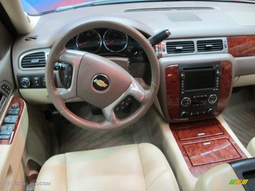2011 Suburban LTZ 4x4 - Red Jewel Tintcoat / Light Cashmere/Dark Cashmere photo #25