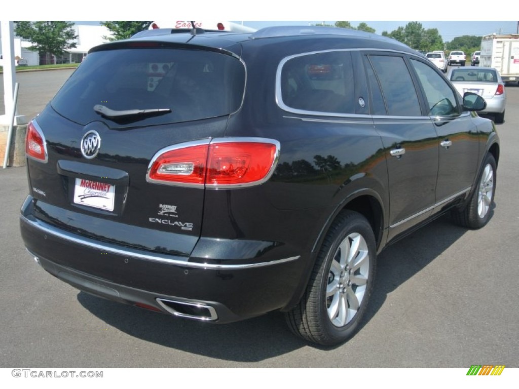 2015 Enclave Premium AWD - Carbon Black Metallic / Ebony/Ebony photo #5