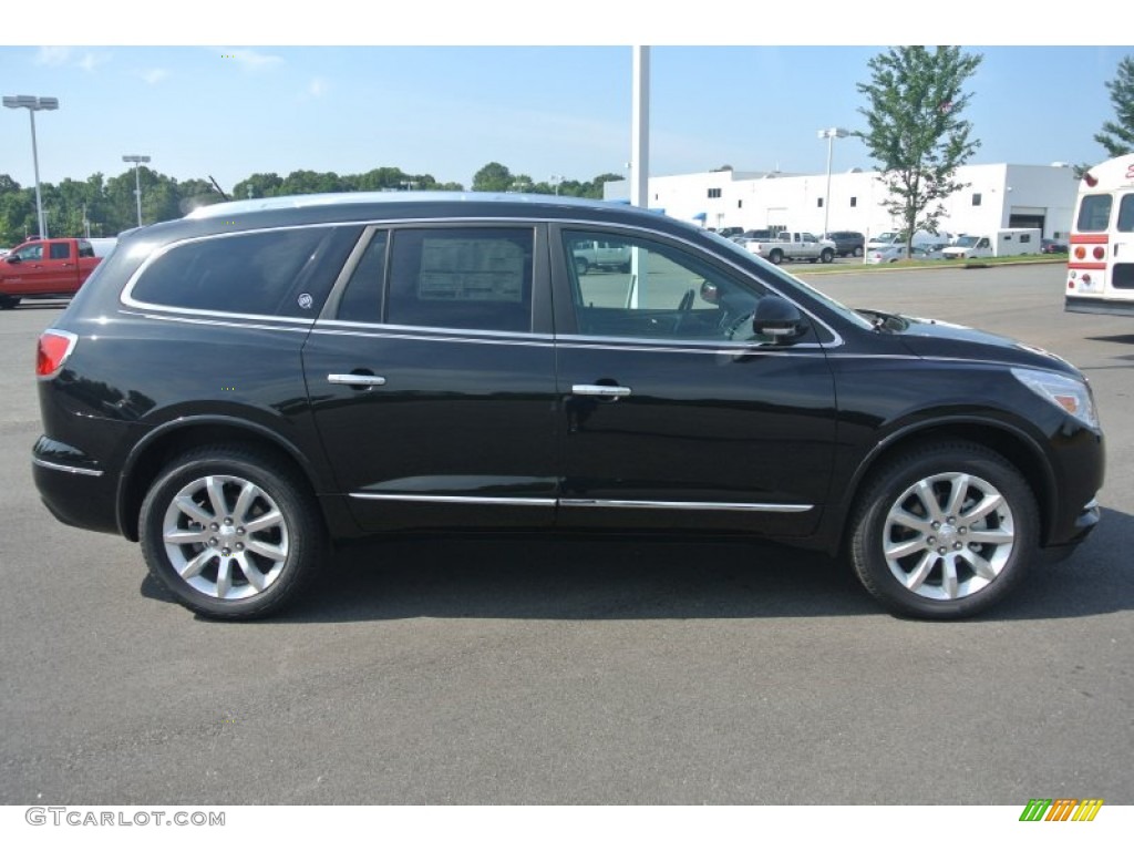 2015 Enclave Premium AWD - Carbon Black Metallic / Ebony/Ebony photo #6