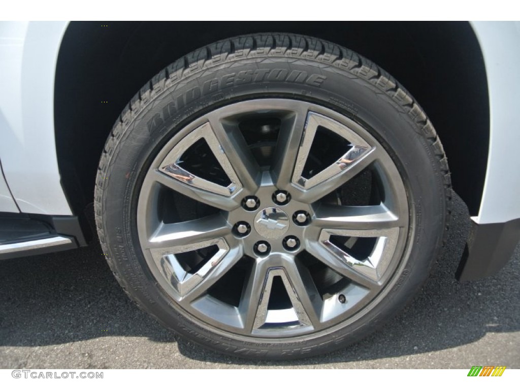 2015 Chevrolet Tahoe LTZ 4WD Wheel Photo #96435190