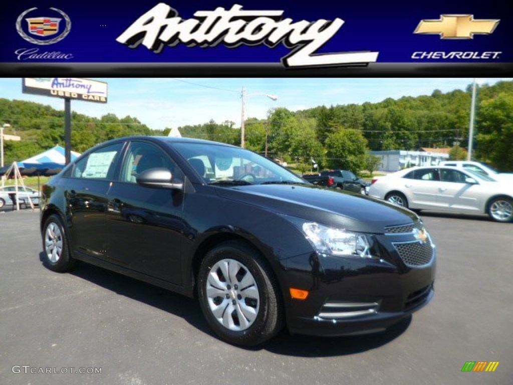 2014 Cruze LS - Black Granite Metallic / Jet Black/Medium Titanium photo #1