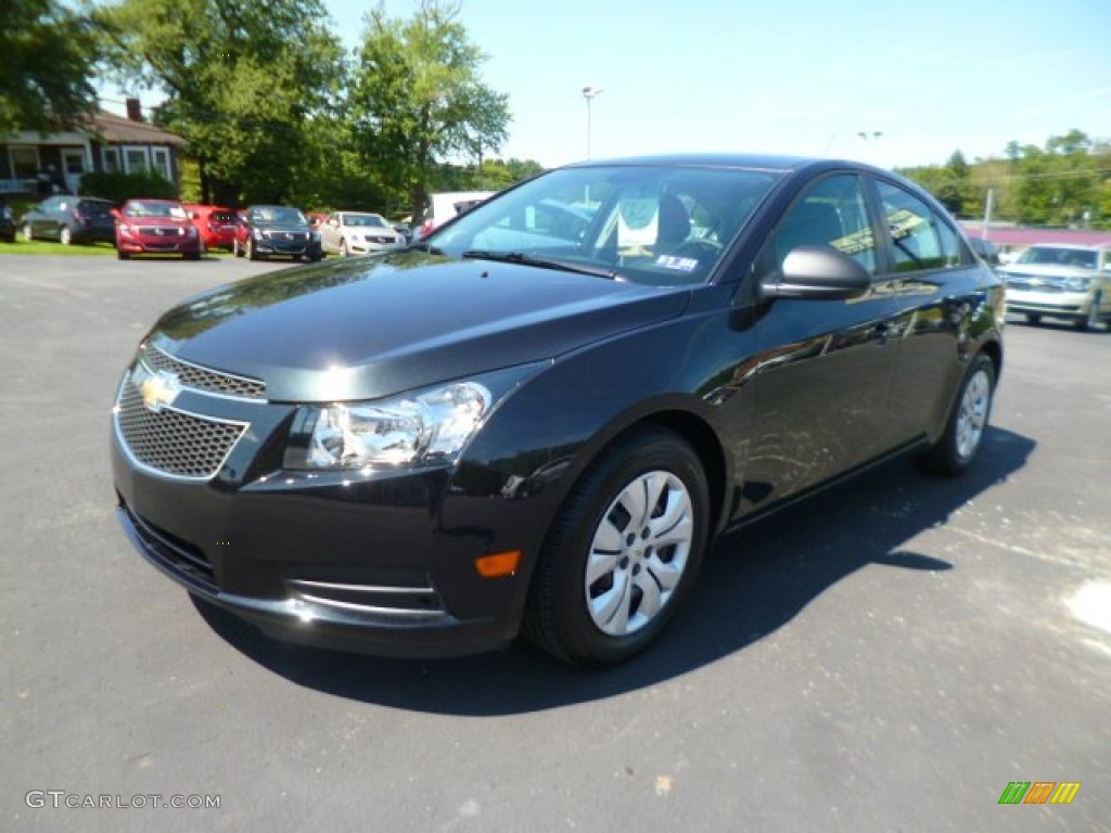 2014 Cruze LS - Black Granite Metallic / Jet Black/Medium Titanium photo #3