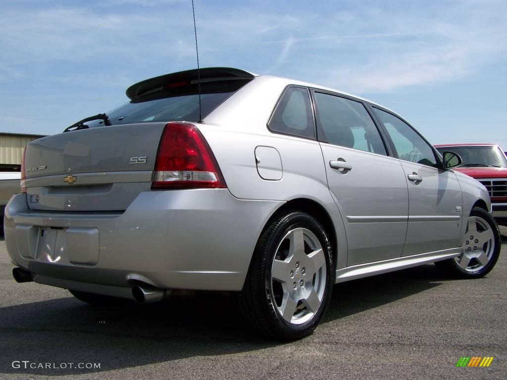 2006 Malibu Maxx SS Wagon - Silverstone Metallic / Ebony Black photo #7