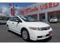 Taffeta White - Civic DX-VP Sedan Photo No. 1