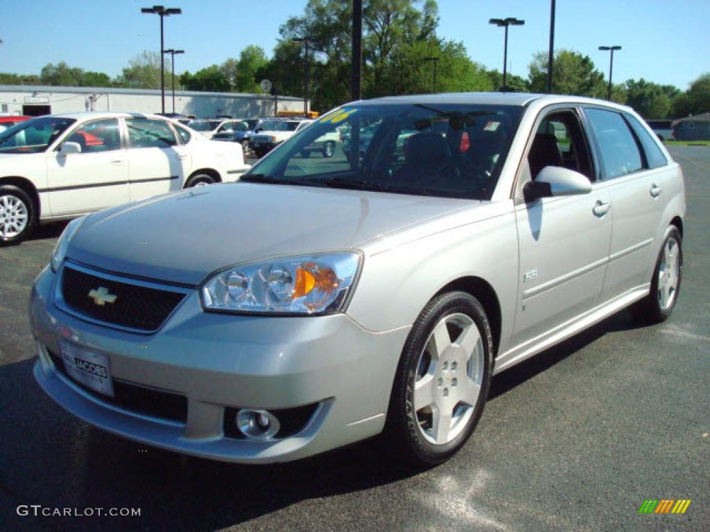 2006 Malibu Maxx SS Wagon - Silverstone Metallic / Ebony Black photo #2