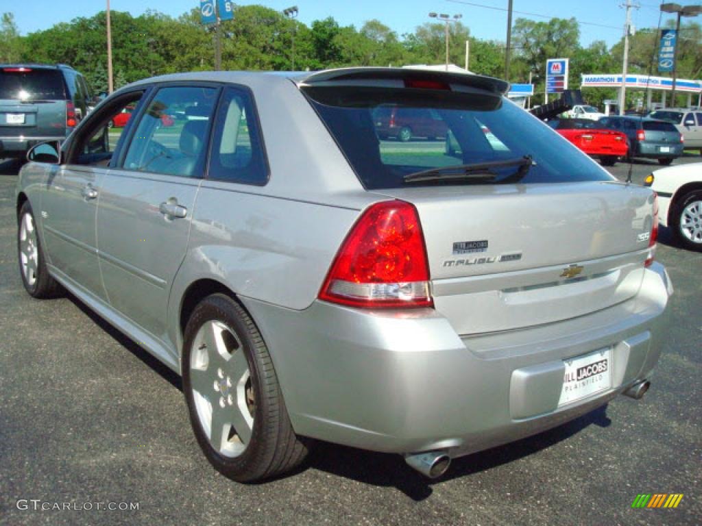 2006 Malibu Maxx SS Wagon - Silverstone Metallic / Ebony Black photo #7