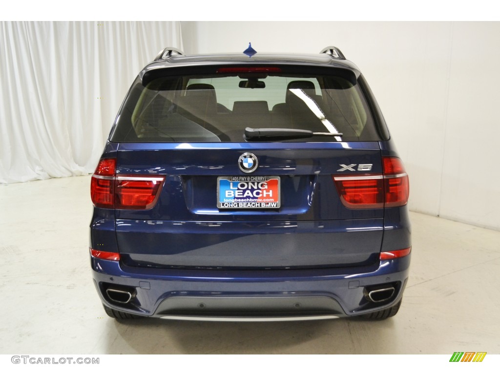 2011 X5 xDrive 50i - Deep Sea Blue Metallic / Sand Beige photo #7