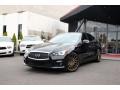 2014 Black Obsidian Infiniti Q 50S 3.7 AWD  photo #3