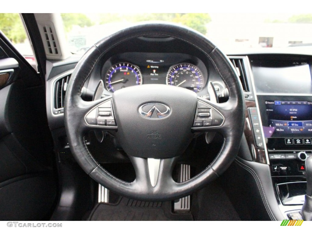 2014 Infiniti Q 50S 3.7 AWD Steering Wheel Photos