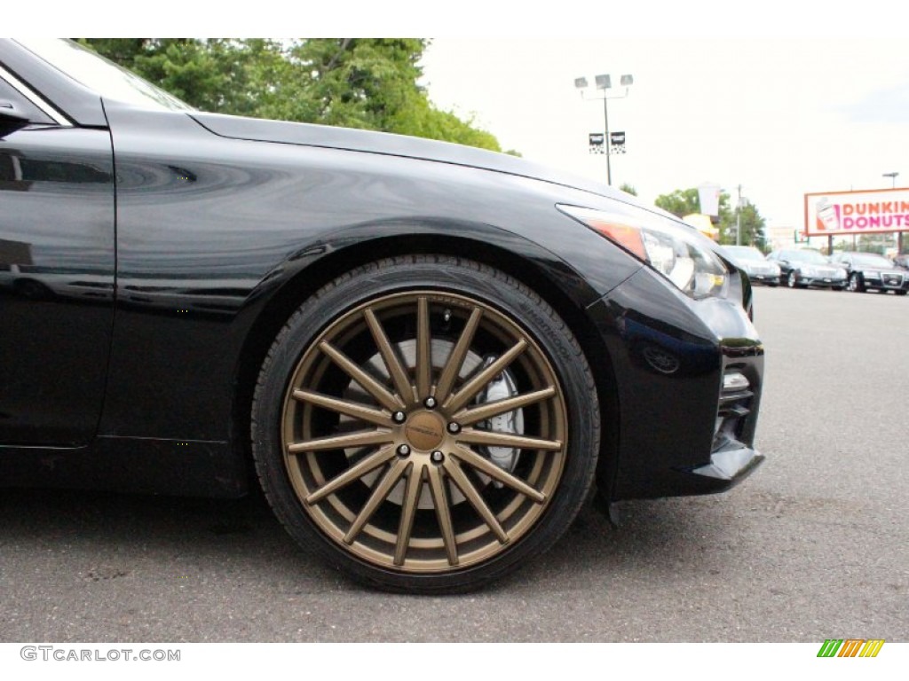 2014 Infiniti Q 50S 3.7 AWD Custom Wheels Photos