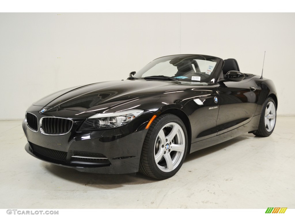 2011 Z4 sDrive30i Roadster - Jet Black / Black photo #25