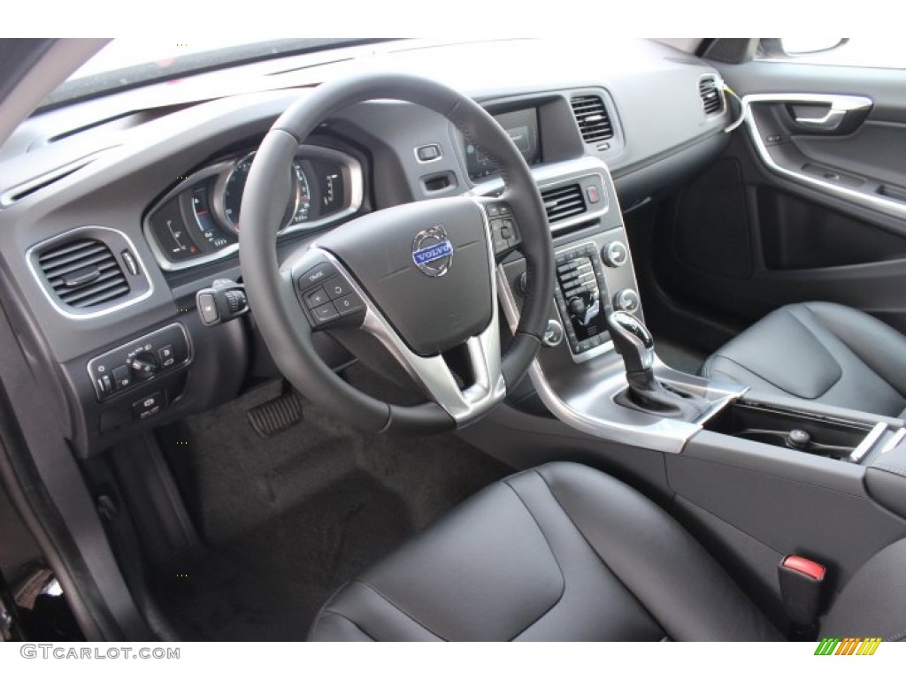 Off-Black Interior 2015 Volvo V60 T5 Drive-E Photo #96441042